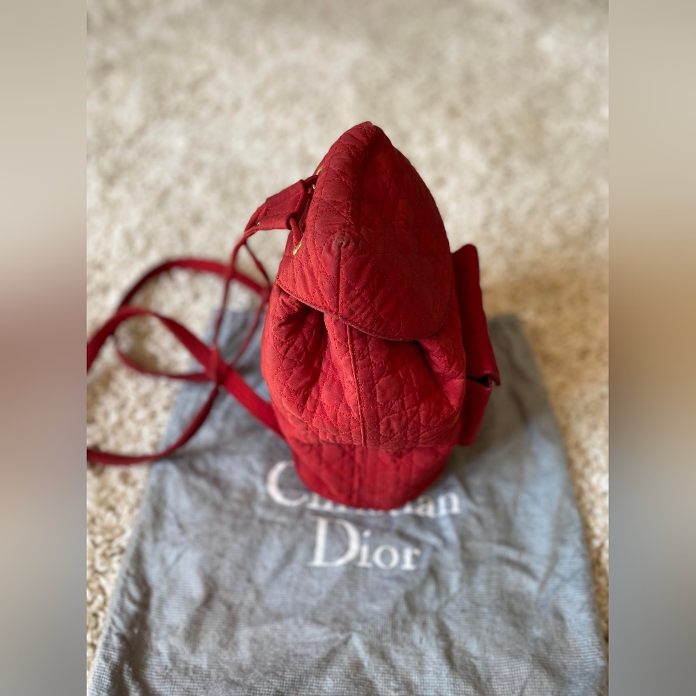 Christian Dior canvas backpack - Picture 9 of 16